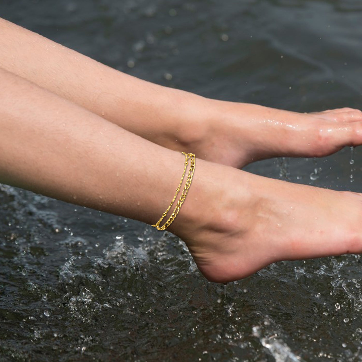 Gold Anklet