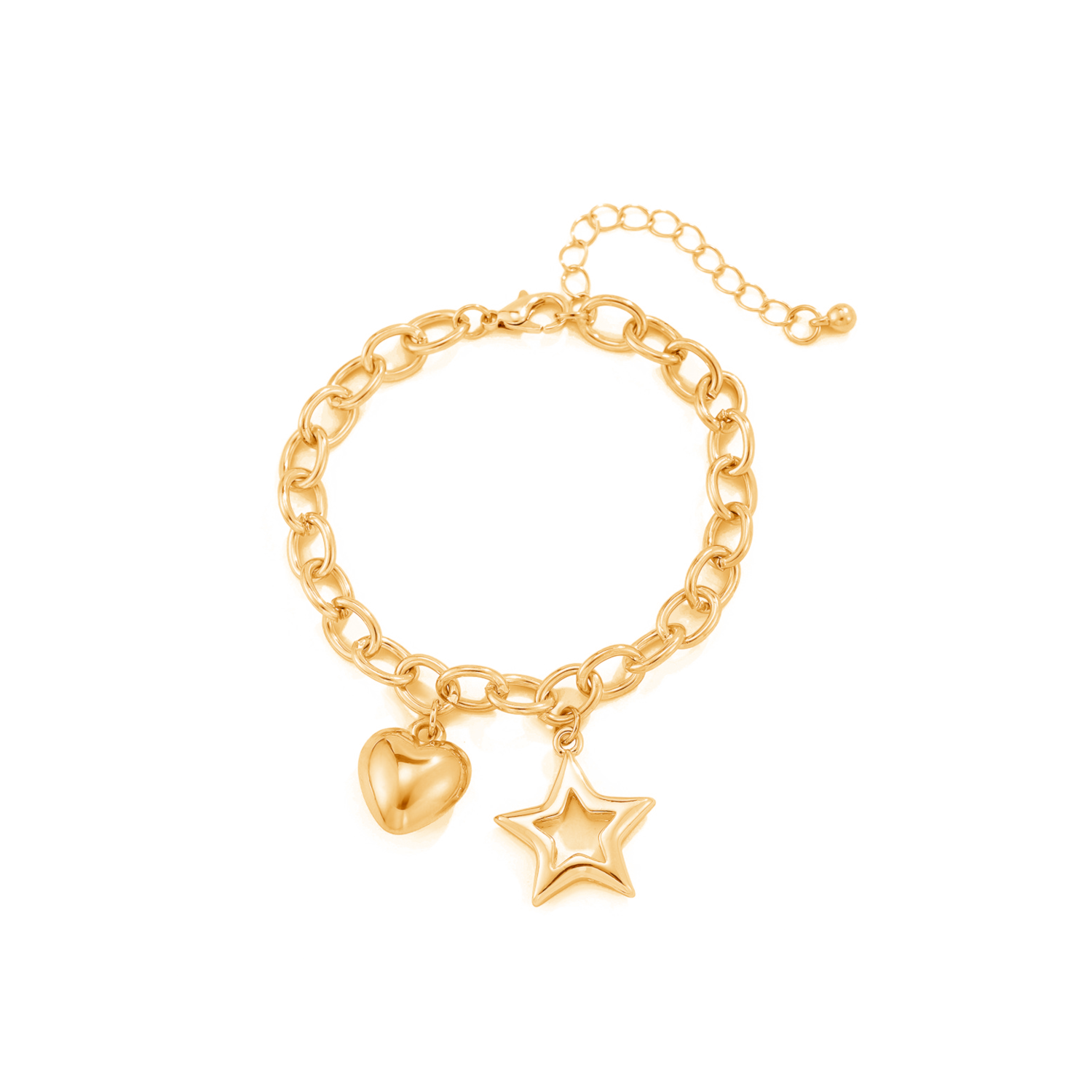 Gold Hollow Alloy Bracelet