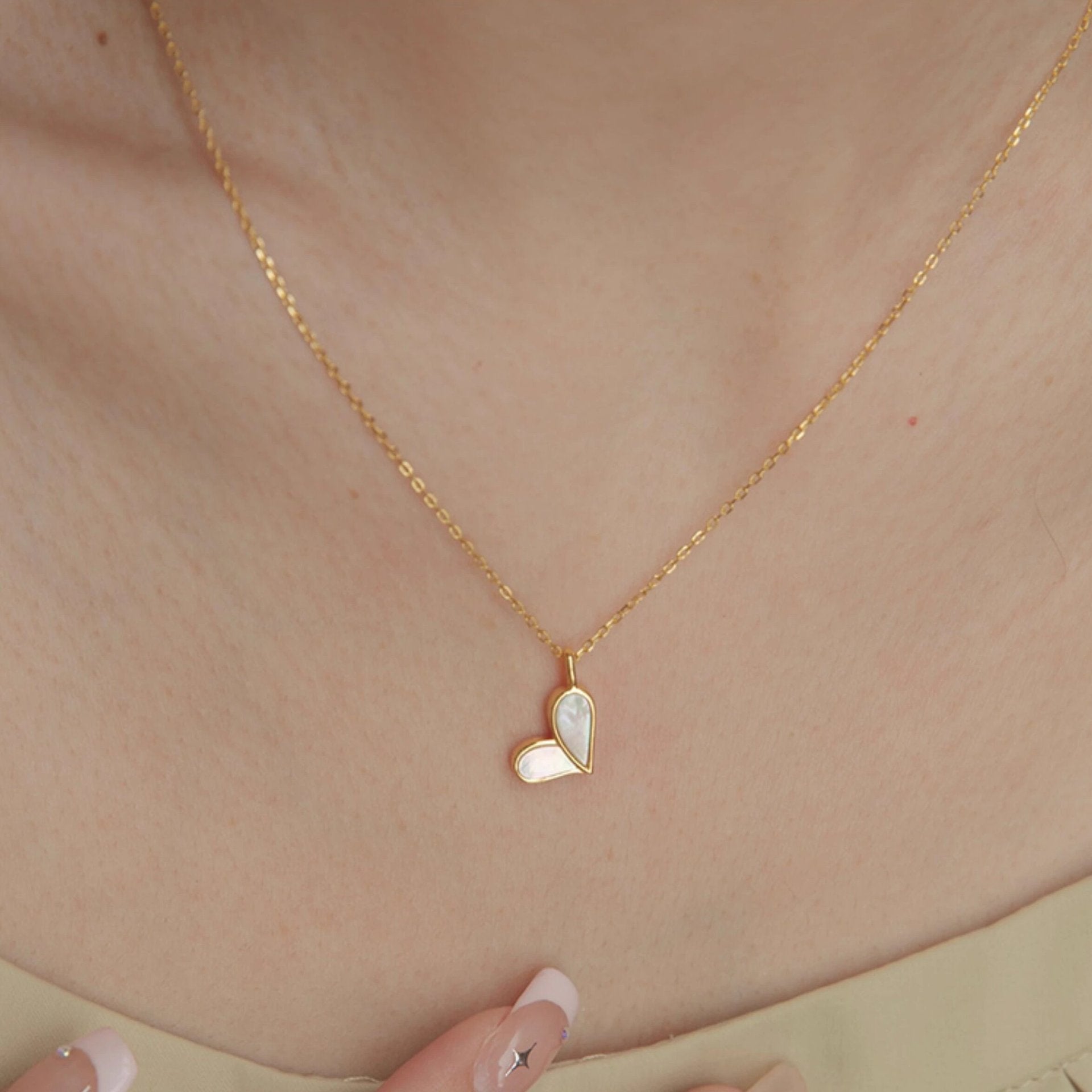 Gold Heart Necklace