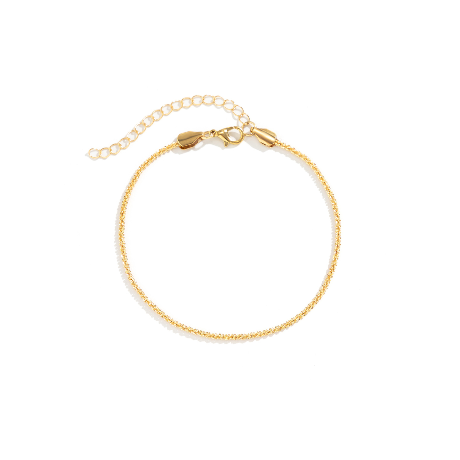 Gold Slim Chain Anklet