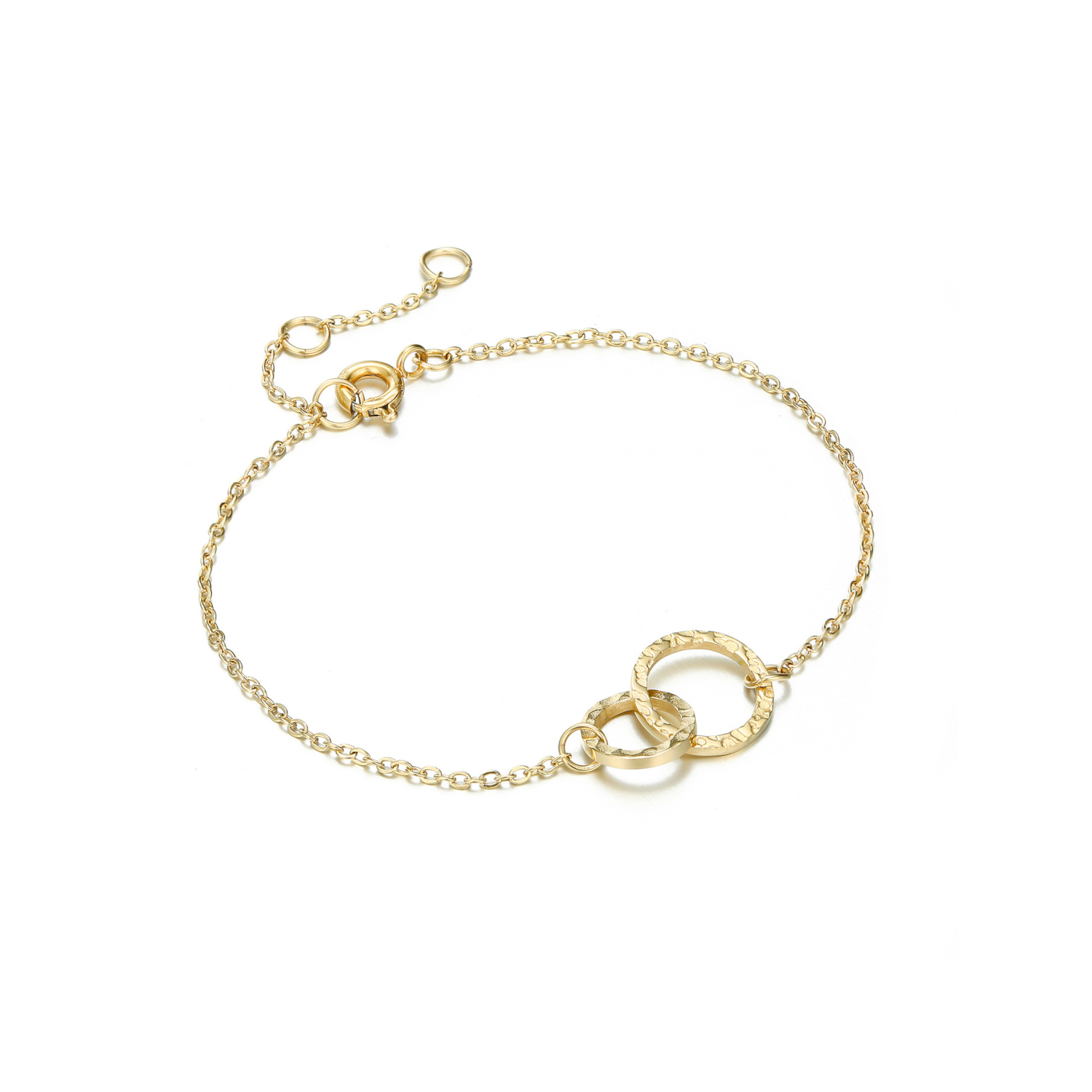 Gold TwinLoop Bracelet