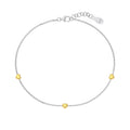 Silver Heart Chain Bracelet