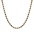 Silver Weaving Link Chain Necklace