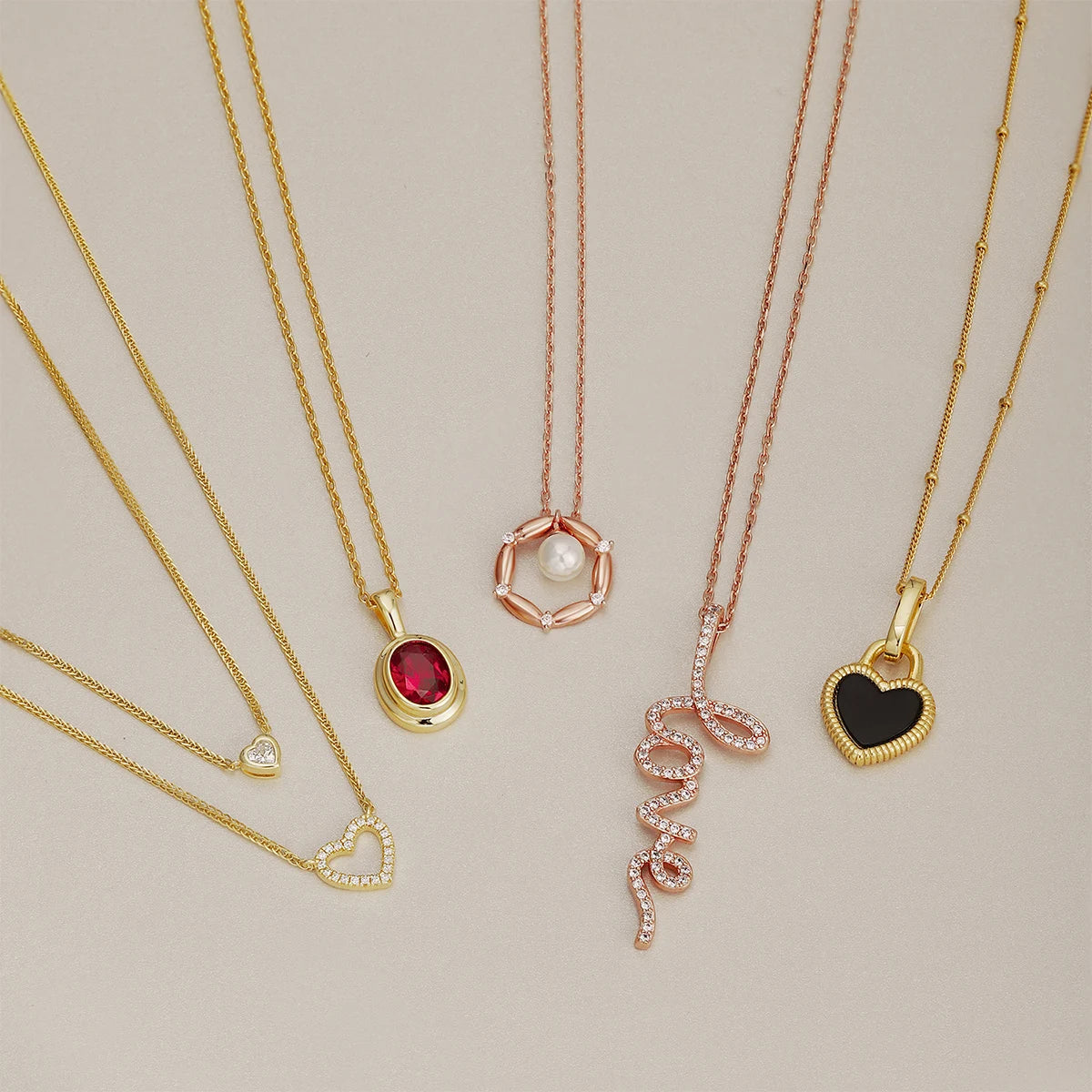 Silver Pearl Hollow Disc Pendant Necklace