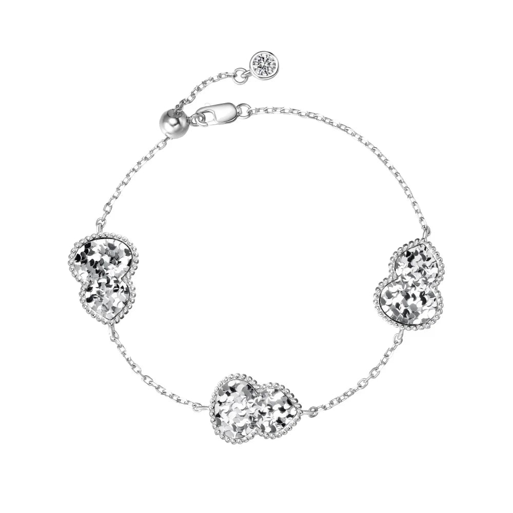 Silver Gourd Charm Bracelet