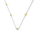 Silver Heart Chain Necklace