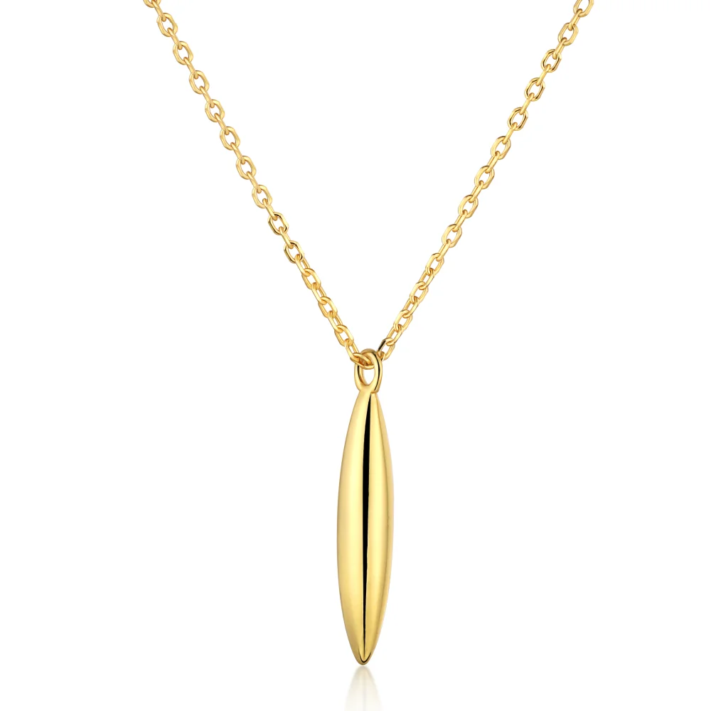 Silver Line Chain Necklace