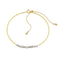 Silver Mesh Beaded Bracelet