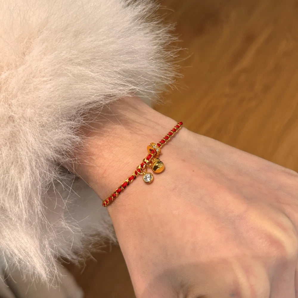 Silver Gourd Chain Bracelet