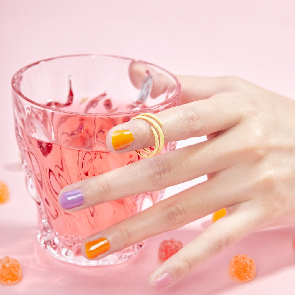 Silver Twisted Double Layer Bypass Ring