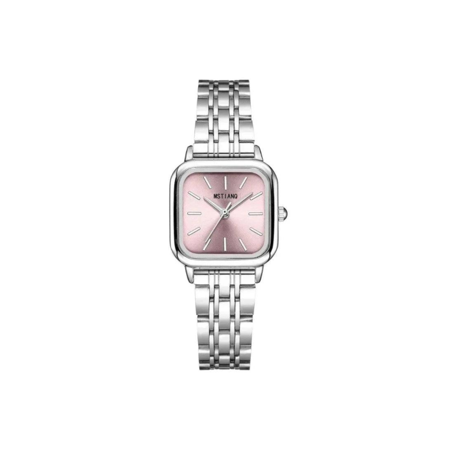 Silver Pink Watch