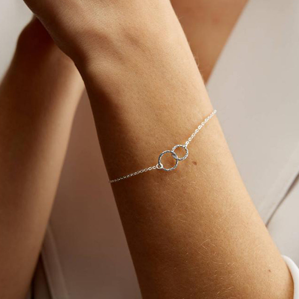 Silver TwinLoop Bracelet