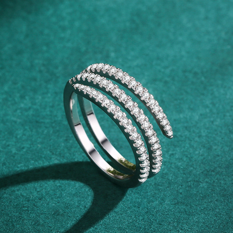 Silver Zircon Ring