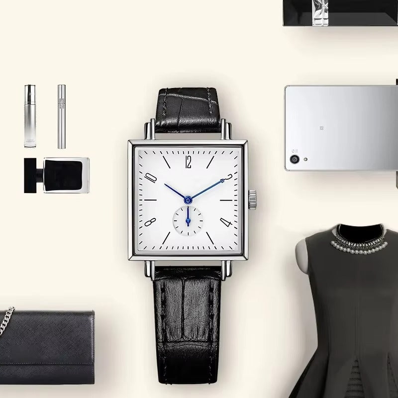 Stainless Steel Quartz Powered Bauhaus Vintage Dress Watches