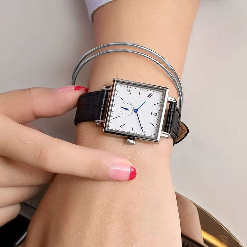 Stainless Steel Quartz Powered Bauhaus Vintage Dress Watches